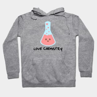 love chemistry funny design for student Hoodie